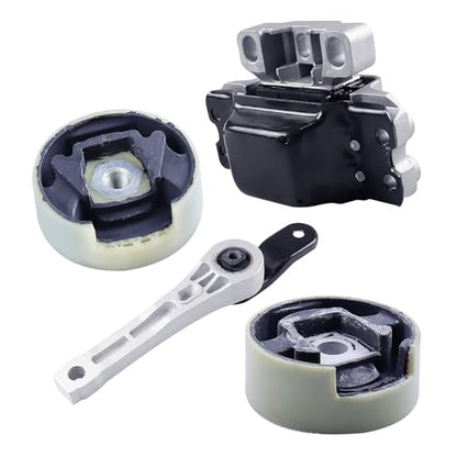 Engine Motor Mount Set & Trans Mount ,Replaces A4925 A6966 A4915 A4909 - size: CC 09-12 2.0L/Jetta 13-16 1.4L/Passat06-10 2.0L