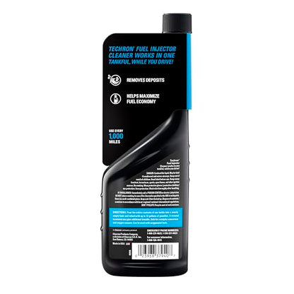 Chevron Techron Fuel Injector Cleaner, 12 oz, Pack of 1