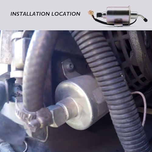 E11007 Electric Fuel Pump 12V Compatible with Onan Cummins Generator - style: E11007