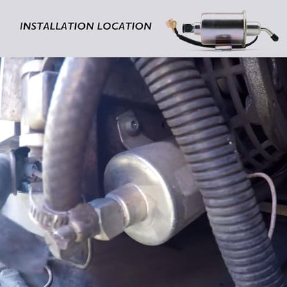 E11007 Electric Fuel Pump 12V Compatible with Onan Cummins Generator - style: E11007