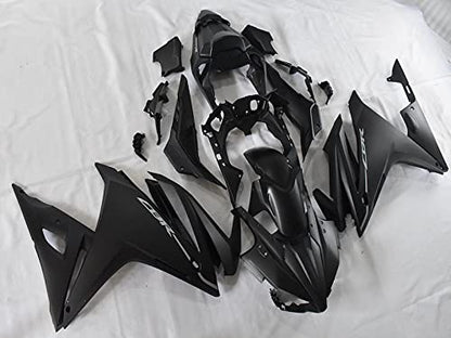 FC Matte Black Fairing kit Fit for HONDA 2016 2017 2018 CBR500R Motorycycle fairings Plastic Bodywork Bodyframe Aftermarket a003