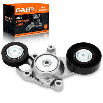 GAHA Belt Tensioner Assembly with 2 Pulleys for Toyota Camry 2010-11 2.5L - size: 166010V010