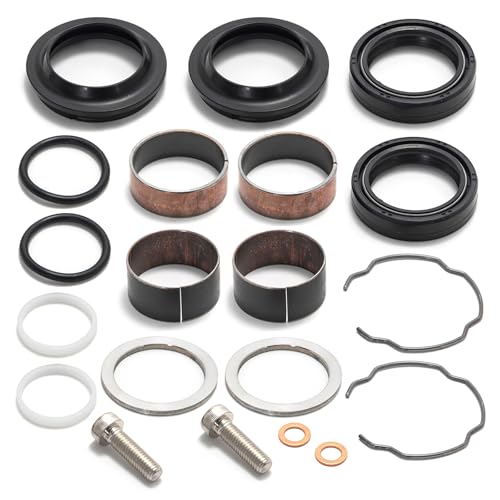 TOFR Front End Fork Leg Rebuild Seals Boots Kit 39mm for Harley 0403-0146