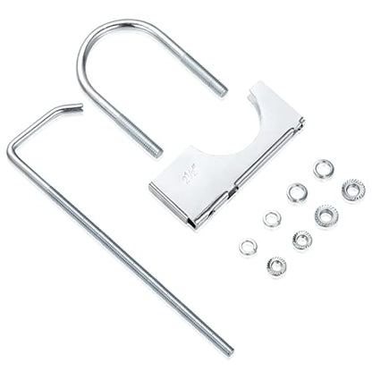 2.5" Universal Exhaust Clamp With Hanger For Car And Truck Exhaust Pipe
