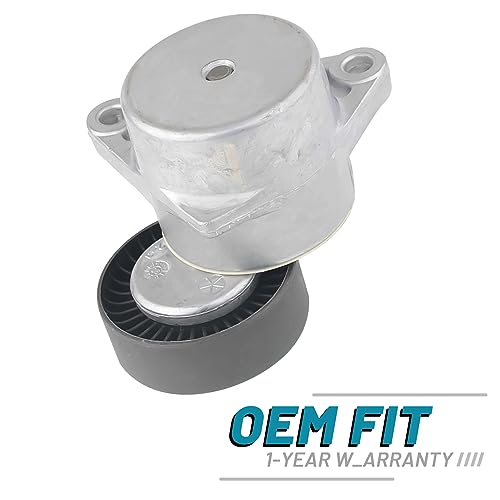 IRONTEK 96349976 Belt Tensioner Pulley Assembly fit for Chevrolet (04-08 Aveo/ 06-08 Aveo5), for Pontiac (2005-2008 Wave/ 2005-2007 Wave5), for Suzuki 2004-2008 Swift+ #305388 38376 49406 25184786 - size: 96349976