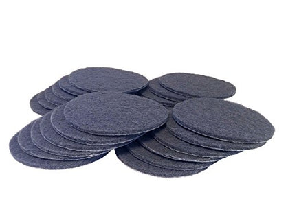 Starcke Scouring Pads, 5 inch 25 Pack Sanding Pads, Grey Automotive Sandpaper for Automotive Paint & Paint Supplies, Ultra Fine Auto Body Supplies, Synthetic Fiber Surface Conditioning Scuff Pad - color: Ultra Fine, size: 25 Pack