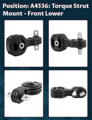 Engine & Transmission Mount Set for 2007-2011 CR-V 2.4L 4WD - size: 2007-2011 H-onda CR-V 2.4L 4WD