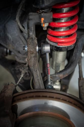 Freedom Off-Road Extended Front Zinc-Nickel Sway Bar End Links for 2-4"