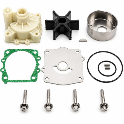 6G5-W0078 Outboard Water Pump Impeller Kit for Yamaha 150-225 HP - size: 150 175 200 225 HP