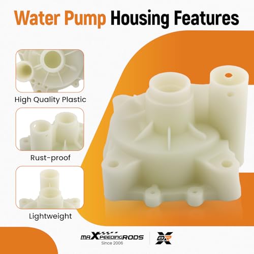 maXpeedingrods Water Pump Impeller Kit for Yamaha Engine Models 4 Stroke - size: For 75 90 115 HP 2002-2017
