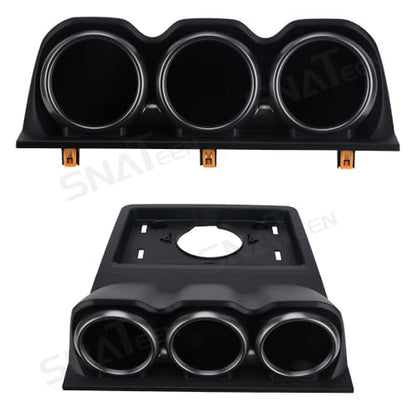 Digital 3-Ring Instrument Cluster Gauge Panel for Ford F150
