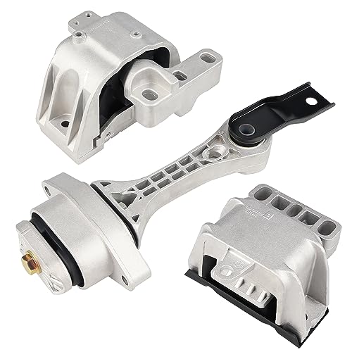 Engine Mount Trans Motor Kit Replacement for Volkswagen Beetle 1.8L 2.0L - size: 3PCS-Compatible with OE# A6929 A6930 A6935