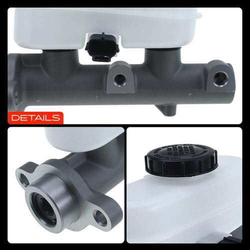 A-Premium Brake Master Cylinder with Reservoir and Sensor