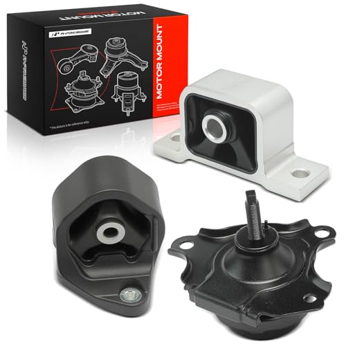 A-Premium Set of 3 Engine Motor Mount Kit Compatible with Honda - style: 3PCS Set