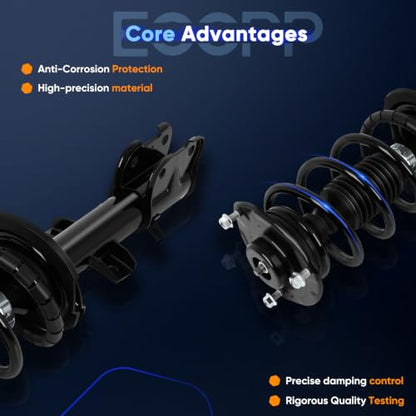ECCPP Struts Complete Struts Spring for 2011-2013 for Kia Sorento - size: 272713