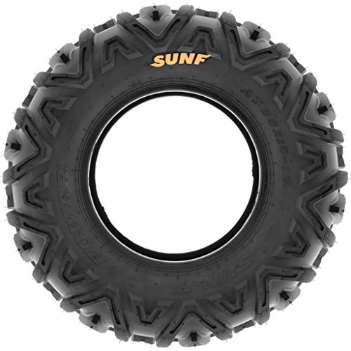 SunF ATV Tires 24x8-11 Front & 24x10-11 Rear UTV All Terrain Tires 6 PR Tubeless A033, Set of 4 - size: 24x8-11 & 24x10-11