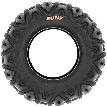 SunF ATV Tires 24x8-11 Front & 24x10-11 Rear UTV All Terrain Tires 6 PR Tubeless A033, Set of 4 - size: 24x8-11 & 24x10-11