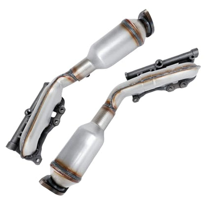 Front Left&Front Left Catalytic Converter Compatible with Toyota Tacoma 4.0L 2012-2015 EPA Compliant, P0420 Fix, No Welding - size: for Toyota Tacoma 12-15 4.0L