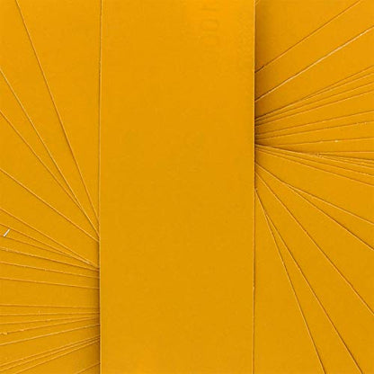 Dura-Gold 1000 Grit Gold Pre-Cut PSA Longboard Sandpaper Sheets, Box of 20 - size: 1000-Grit