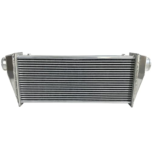 1000HP 31"x12"x4" Universal Aluminum Turbo Intercooler 3" Inlet/Outlet 5-50PSI