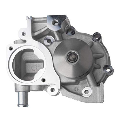 AUQDD AW6049 Professional Water Pump Kit With Gasket Fit For (Engine Naturally Aspirated 2.5L H4;with 1 Hose Connections) 06-10 Subaru Forester /06-11 Impreza /06-12 Legacy/Outback - size: AW6049