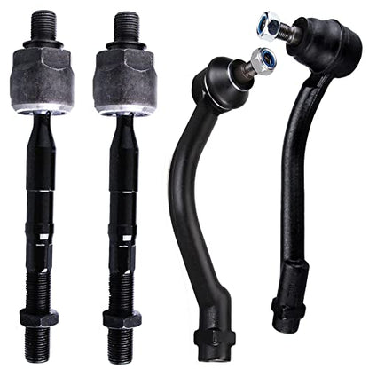 Outer Inner Tie Rod for Kia Sorento 2011-2013, for Hyundai Santa Fe 2007-12 - size: EV800231 ES800035 ES800055