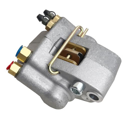 Rear Brake Caliper Assembly Fits for Polaris Sportsman 335 400 500 Worker 335 500 Diesel 455 with Pads Repl.# 1910553 1910441 1910366 1930818