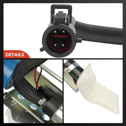 A-Premium Electric Fuel Pump Assembly Compatible with Ford - style: Electric