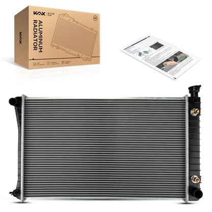 KAX CU618 Radiator Replacement for 1988-1993 C1500/K1500/K2500/C2500 5.0/5.7L, (w/Transmission Oil Cooler; w/o Engine Oil Cooler; with 28.25 inch Between Tank) - size: C/K/R/V 1500/2500/3500, C/K/R/V 1500/2500 Suburban