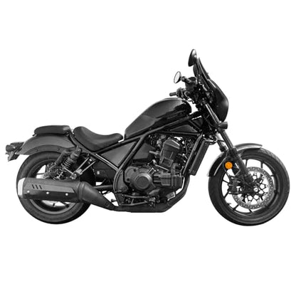 Motorcycle Headlight Fairing Cowl Windscreen for Rebel CMX 1100 2021-25 - color: Smoke+Matte Black