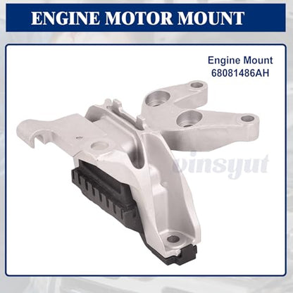 3PC Engine & Trans Mount Set for 2013-16 Dodge Dart 1.4L Turbo - color: For dodge dart 2013-16 1.4L