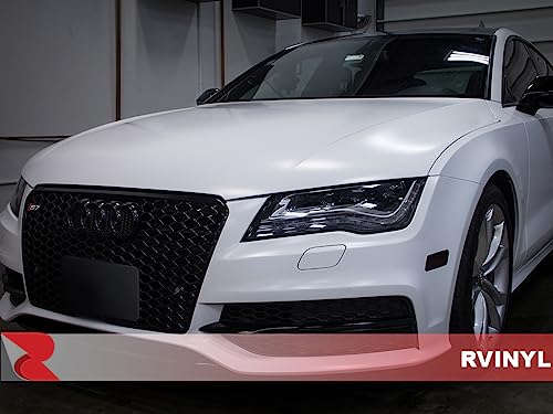 RVINYL Avery Dennison SW900 116-O Supreme Vinyl Vehicle Wrapping Film, Car Wrap Sheet Roll in Satin White, 36in x 60in with Application Card - color: Satin White, size: 3ft x 5ft