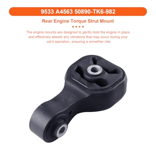 Engine Motor Mount Set & Trans Mount ,Replaces AM500 A65001HY A4563 A65012 - size: 09-14 Honda Fit 1.5L L4