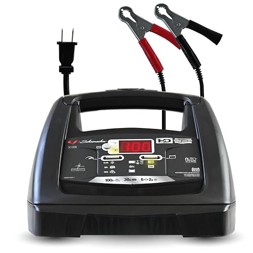 Schumacher Electric 6A Car Battery Charger & Maintainer, 6V/12V – SC1308