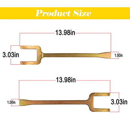 Bonbo 12020-2 Piece Axle Popper Kit Inner CV Axle Removal Tool Set Fit for Front Wheel Drive Vehicles, Remove Most Vehicles’ Half-Shaft Drive Axles & Fix Damaged CV Joints(2 PCS)
