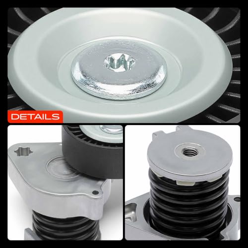 A-Premium Belt Tensioner Assembly with Pulley Compatible with Mercedes-Benz - style: 39207