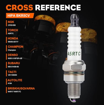 CR5HSB Spark Plug Replace for Torch A5RTC NGK CR5HSB 6335 2 PACK - size: CR5HSB 2pack