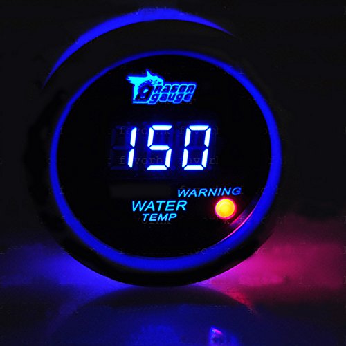 ESUPPORT Car 2" 52mm Digital Water Temp Gauge Temperature Meter Kit - color: Water Temp Gauge