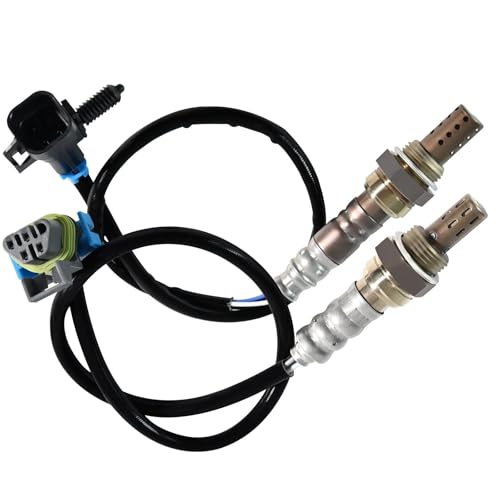 2Pcs 234-4242 234-4251 O2 Oxygen Sensor,Automotive Replacement 02 Sensors Compatible with Chevrolet/Chevy for Equinox 2.4L 2010 2011 2012 2013 2014 for GMC/Terrain 2.4L Upstream Downstream