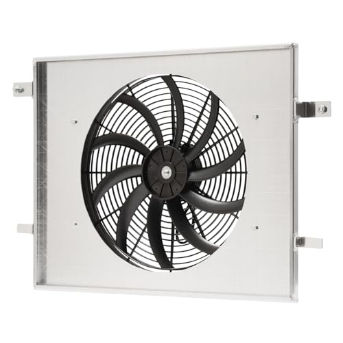 Radiator Shroud&16'' Electric Fan for 2004-2009 Dodge Ram 1500 2500 3500 4000 5.7 5.7l Radiator Cooling Fan Assembly kit