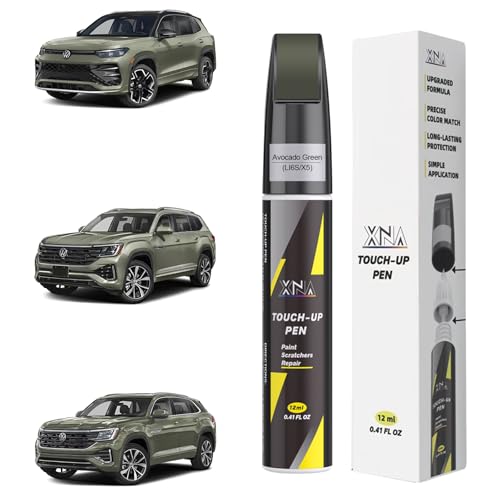 XNA Avocado Green(LI6S/X5) for Volkswagen Touch Up Paint - color: Avocado Green(LI6S/X5) for 2025-2026 Tiguan/2024-2026 Atlas/2026 Atlas Cross Sport