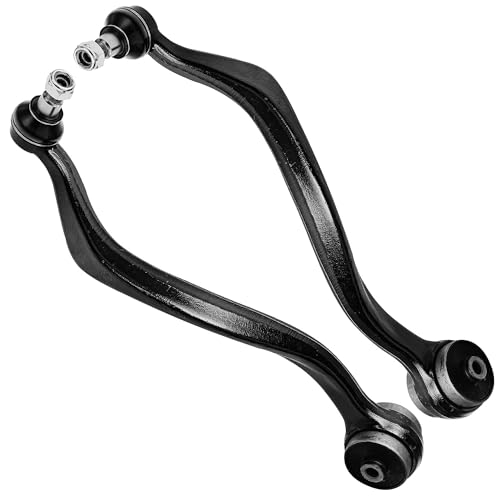 Detroit Axle - Front Steering Knuckles Hubs + Lower Rearward Control Arms - size: 4CU47668/4PC