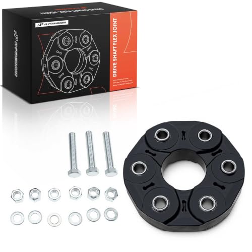 A-Premium Drive Shaft Coupler Flex Joint Propshaft Coupling with Bolts
