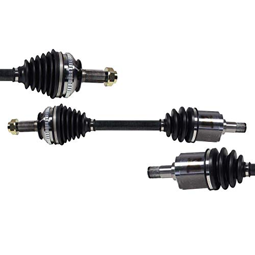 FWD Front CV Axle Shafts for 1994 1995 1996 1997 Honda Accord 2.2L L4, DX EX-R EX LX SE, CV Axle Shafts Assembly w/AT Front Driver and Passenger Side - size: B2CV044