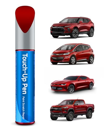 GNT/WA170H Radiant Red Tricoat Touch Up Paint Compatible with Chevrolet GMC Buick Cadillac Exact Match Touch Up Paint Car Scratch Repair - color: Radiant Red Tricoat(GNT/WA170H) compatible with Blazer/Bolt/Camaro/Colorado/Equinox/Malibu/Silverado/Suburban