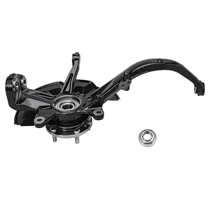 Detroit Axle - Front Steering Knuckles Hubs + Lower Forward Control Arms - size: 4CU47667/4PC