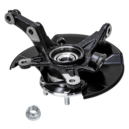 Detroit Axle - 4pc Front Steering Knuckles Kit for 2006-2011 Honda Civic - size: 4QU47720/ Big strut kit