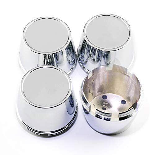 RTRHINOTUNING 4 PCS 69.5 mm Wheel Center Caps Compatible with Ultralite Mini Wheels SPML2 SPML3 SPML5, OD: 2.74 in / 69.5 mm ID: 2.56 in / 65 mm Chrome Hub Caps