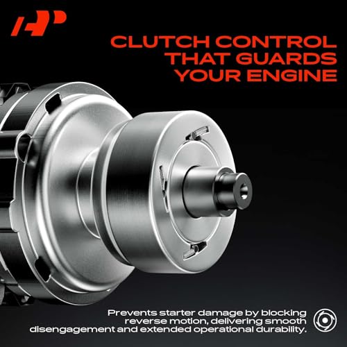 A-Premium Starter Motor 12V 1.4KW 10 Teeth CW Compatible with Mercedes-Benz
