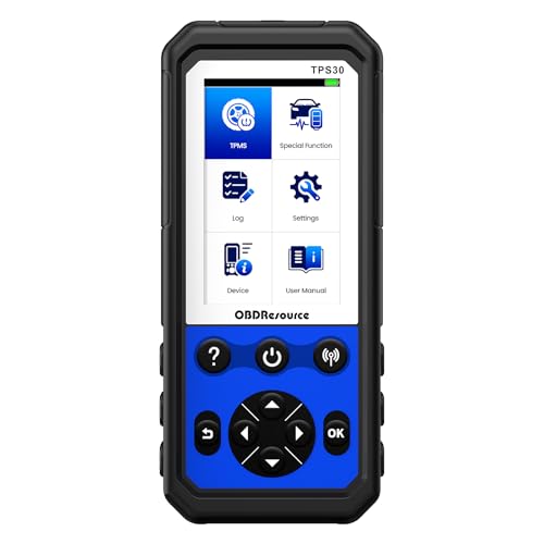 OBDResource TPMS Programming Tool TPS30 TPMS Relearn Tool with 4PCS TPMS TP-Sensors (315+433MHz) Activate Diagnostic All Known TPMS Sensors, Programmable TP-Sensors